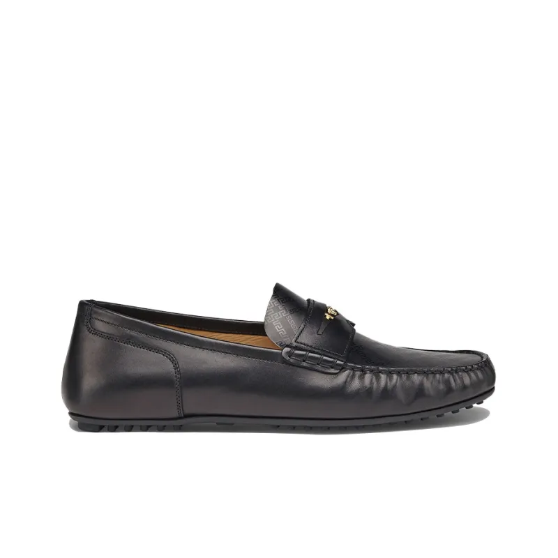 VERSACE Greca Argyle Women's Casual Shoes Men's Black-1