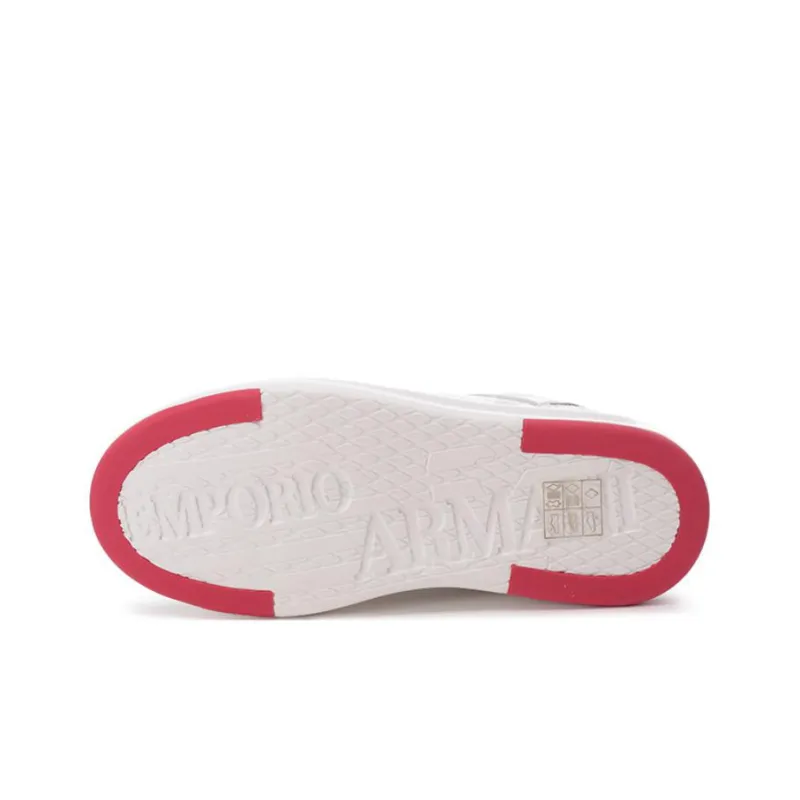 EMPORIO ARMANI Low Top Casual Shoes Women's White-5