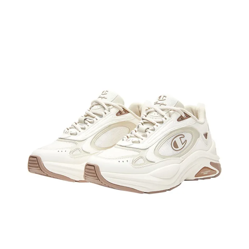 Champion Champ 2000 Low Top Chunky Sneakers Men's White Brown-2