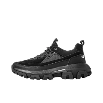 CAT Re Powered Lunar Rover Chunky Sneakers Unisex Low Top Black