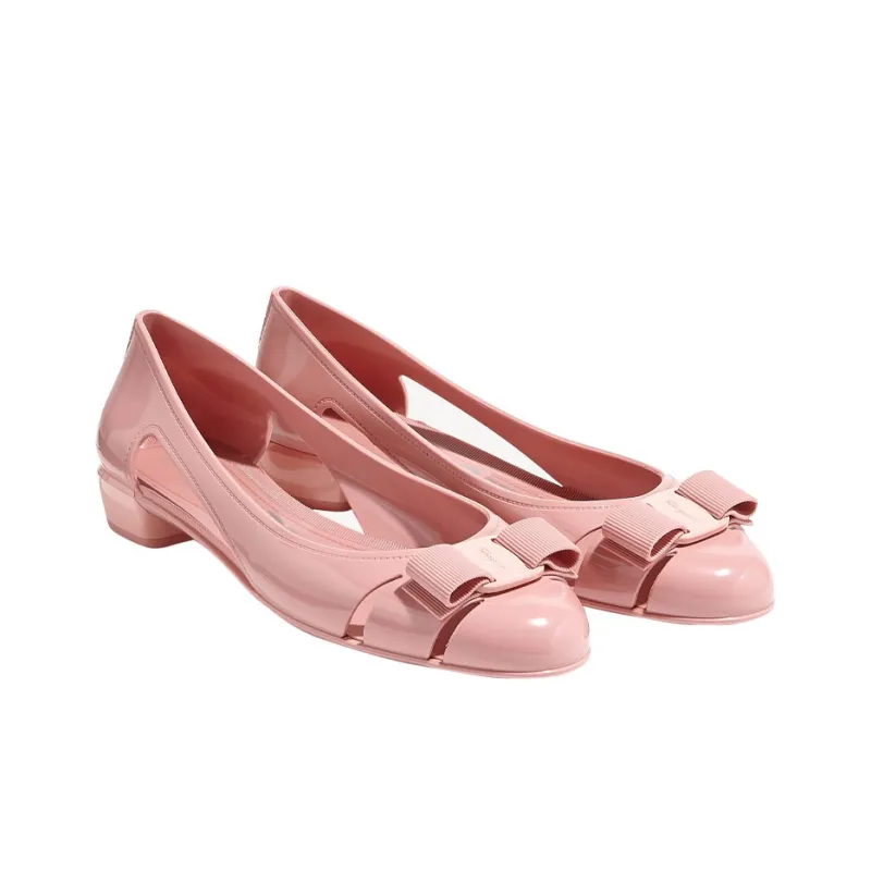 FERRAGAMO Vara Women's Casual Shoes Women's Jelly Pink-4