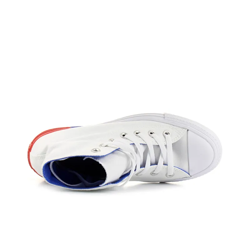 Converse Chuck Taylor All Star 'White Red Blue'-2