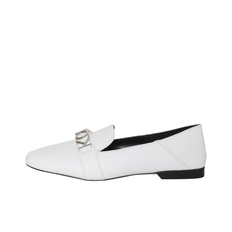 MICHAEL KORS Madelyn Flat Shoes Women's White-0