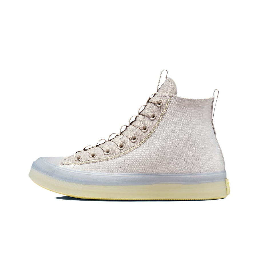 white converse with gold polka dots