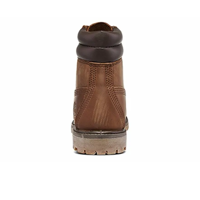 Timberland Waterville 6 Inch Double Collar Waterproof Boots ' Brown Nubuck'' Women's-4