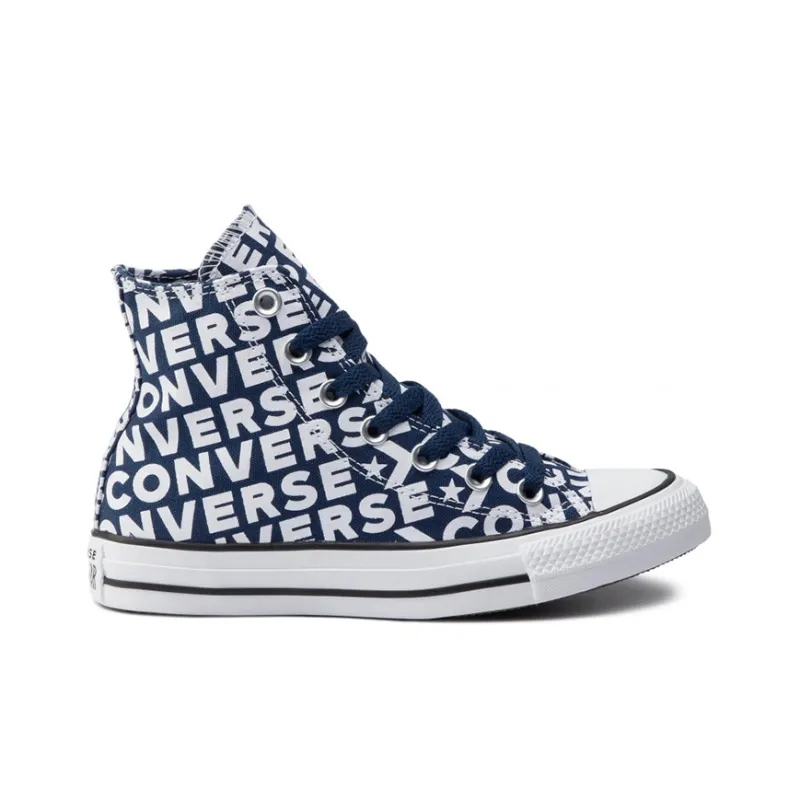 Converse Chuck Taylor All Star High 'Navy Wordmark'-1