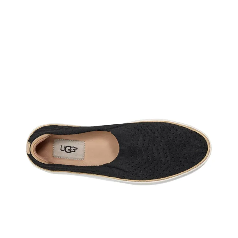 UGG Sammy Chevron Sneaker 'Black' Women's-4