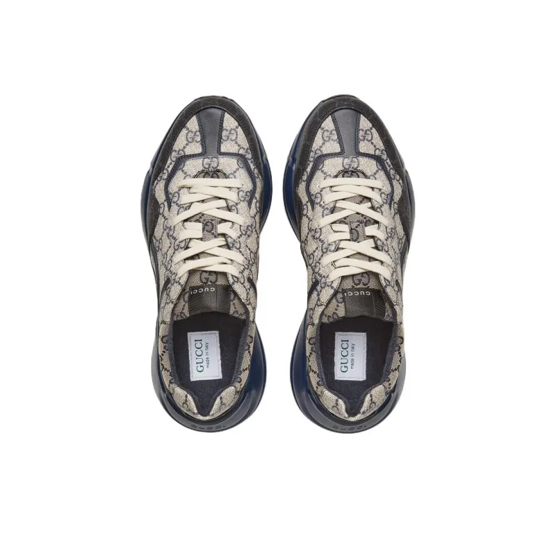 GUCCI Gg Rhyton 'Beige Blue Monogram'-2