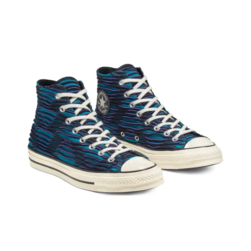Converse Chuck Taylor All Star 70 Hi Vibrant Knit Ocean Depths-2