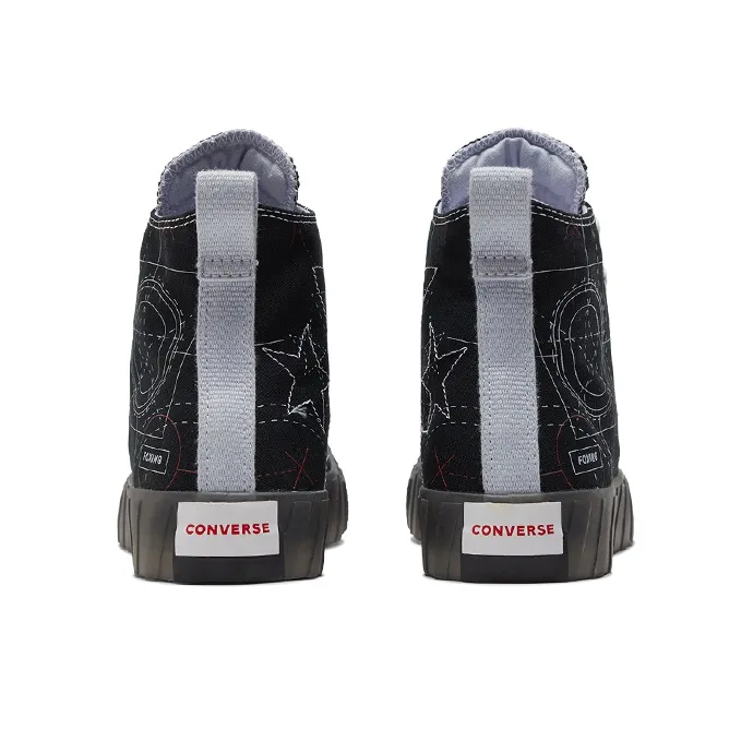Converse Untitled Canvas Shoes Black/White-4
