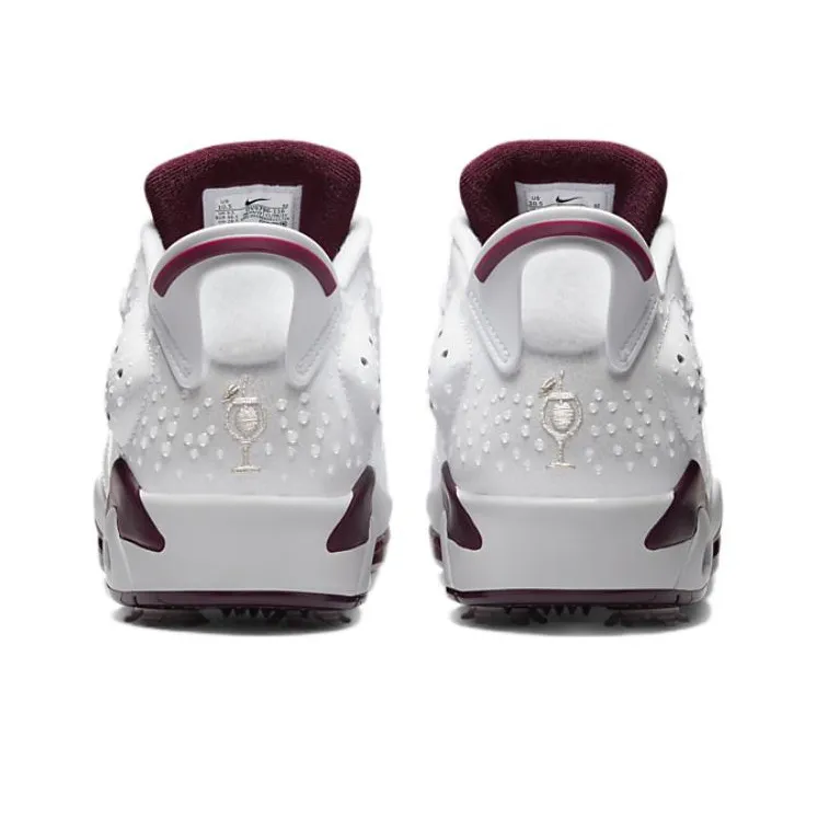 Air Jordan 6 Retro Golf 'Bordeaux'-4