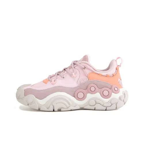 PEAK Chunky Sneakers Women's Low-Top Heavenly Pink