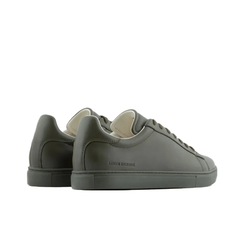 ARMANI EXCHANGE Low-Top Skateboard Shoes Men's Green-3