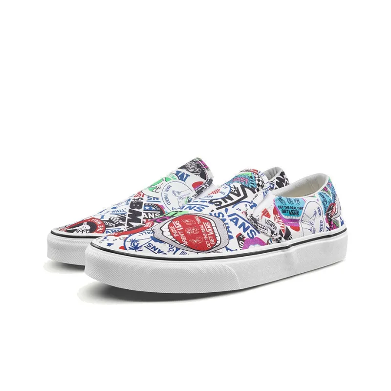 Vans Classic Slip On 'Sticker Mash Up'-1