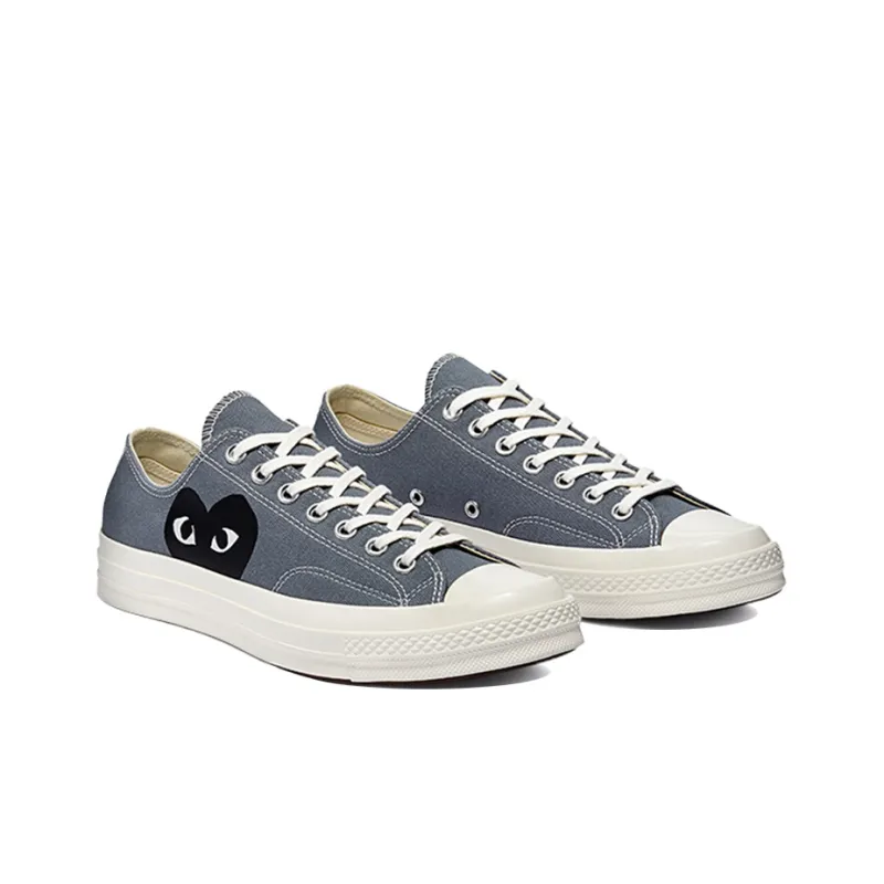Converse Comme Des Garçons Play X Chuck 70 Low 'Steel Gray'-2