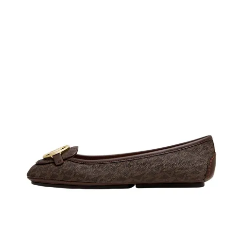 Michael Michael Kors Grained Ballerina Flats