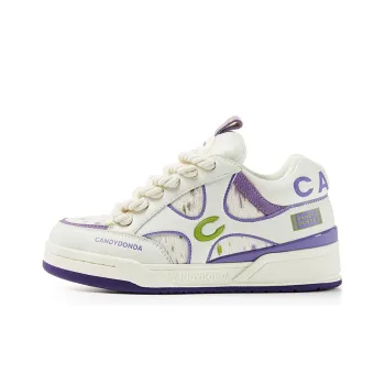 CANDYDONDA Low-Top Casual Shoes Unisex White