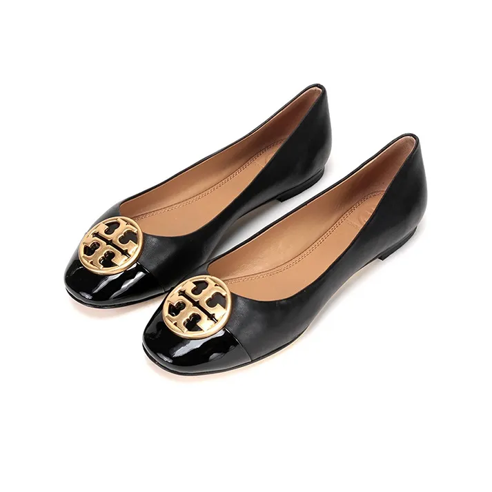 TORY BURCH Casual Single Shoes Women's Black Gold-2