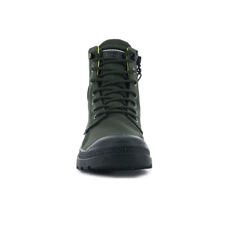Palladium Pampa Sc Recycle WP+N Anti-Slip And Wear-Resistant Water-Resistant High-Top Canvas Shoes Unisex-3