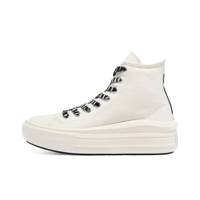 Converse Chuck Taylor All Star Move Hi Archive Print Egret Women's-0