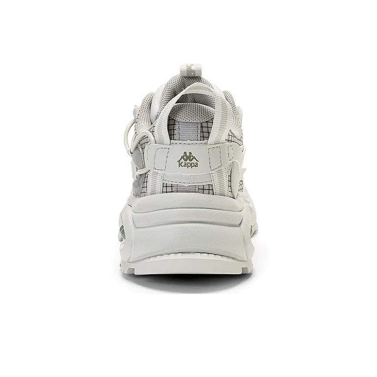 Kappa 3M Cushioning Anti Slip And Wear Resistant Low Top Chunky Sneakers Unisex Glacier Rain Gray-5