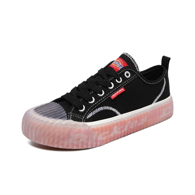 Dickies Canvas Shoes Women's Low-Top Black-1
