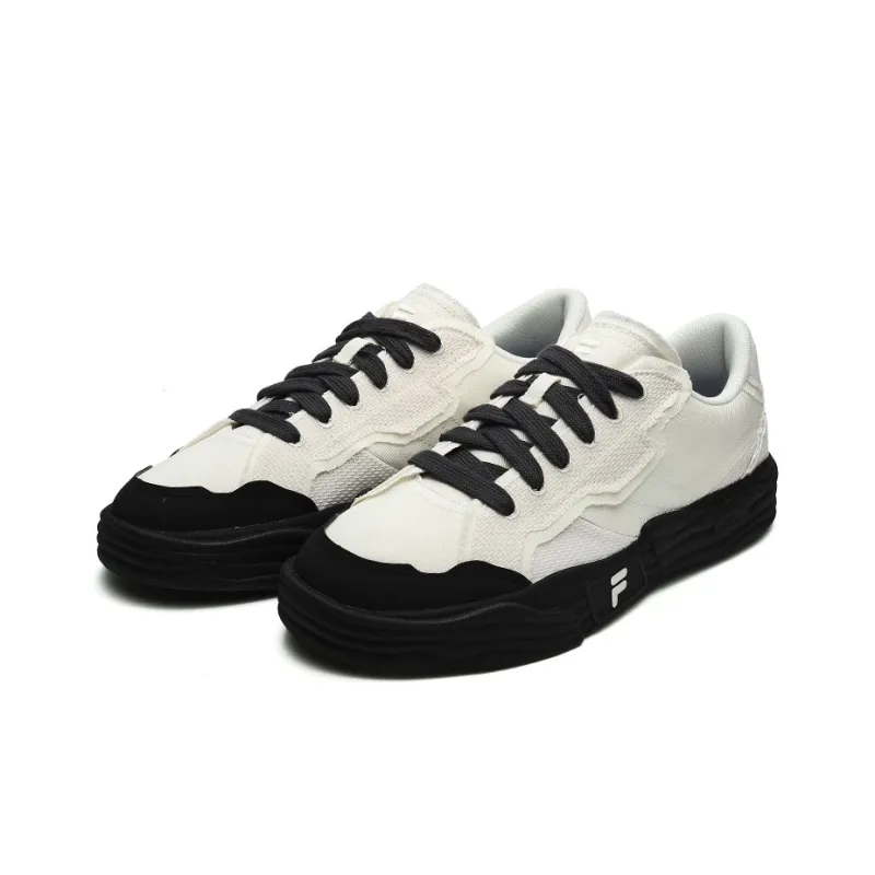 FILA FUSION Pop 2 Skate Shoes 'White Black'-1