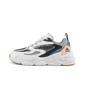 Kappa Chunky Sneakers Unisex Low Top White/Black/Gray