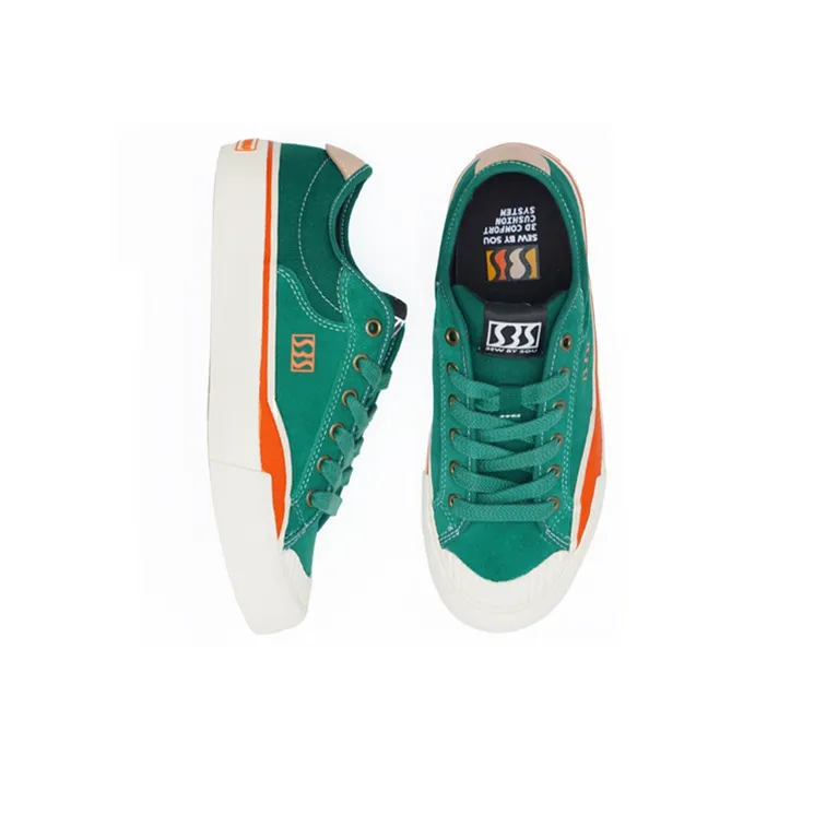 SEW BY SOU LAB Canvas Shoes Unisex Green-4
