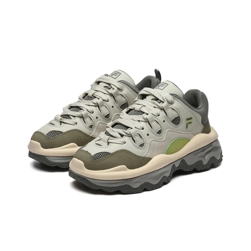 FILA FUSION QD96 Athletic Shoes 'Grey Green'-1