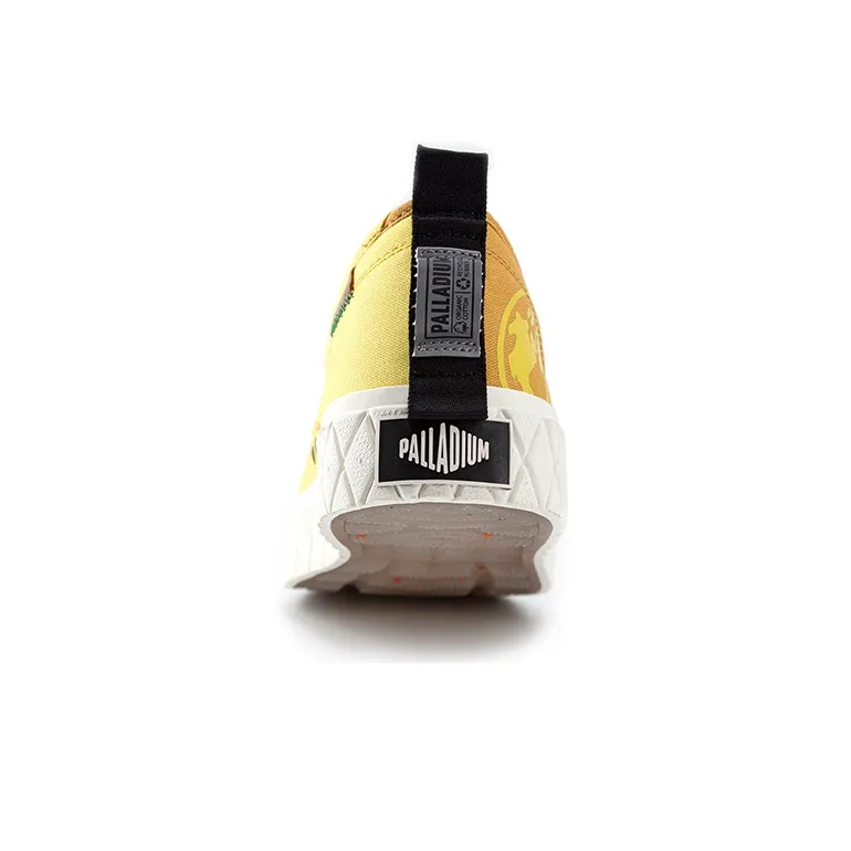 Palladium Palla Ace Anti Slip And Wear Resistant Breathable Low Top Canvas Shoes Unisex Saffron-2