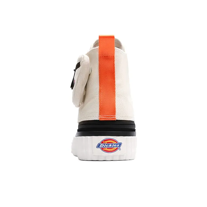 Dickies Canvas Shoes Men High Top Beige-3