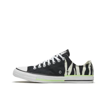 Converse Chuck Taylor All Star 'Black Zebra Print Neon Green'