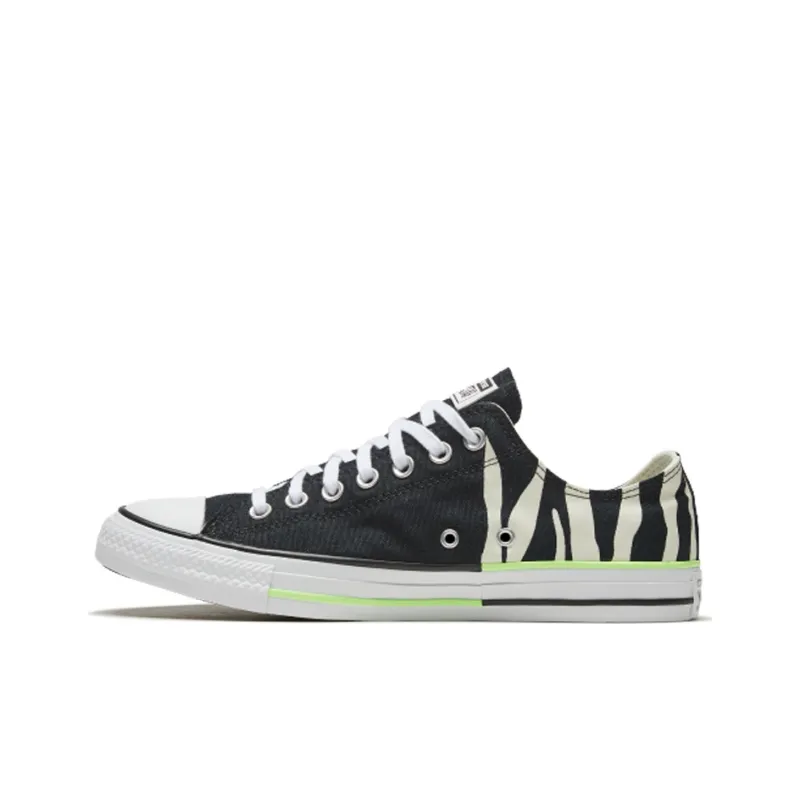 Converse Chuck Taylor All Star 'Black Zebra Print Neon Green'-0
