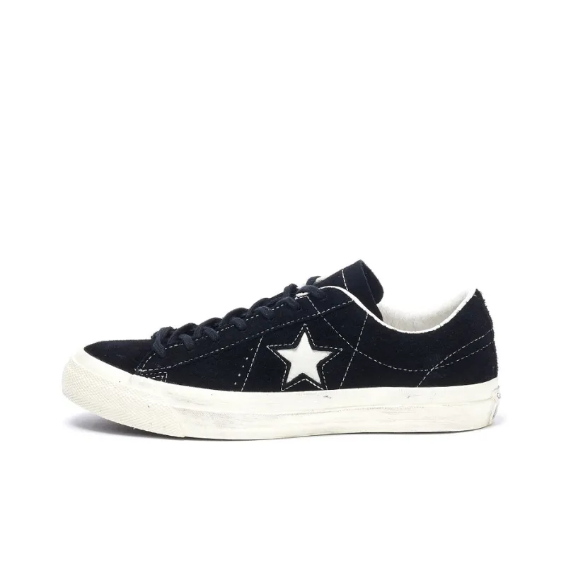 Converse One Star Ox Black/White-0