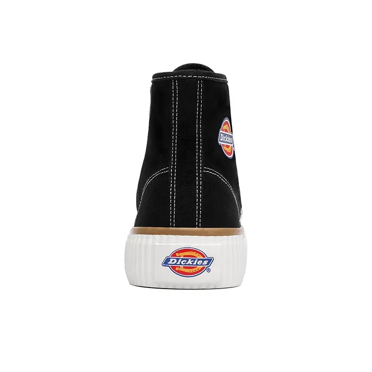 Dickies Canvas Shoes Unisex High Top Black-3