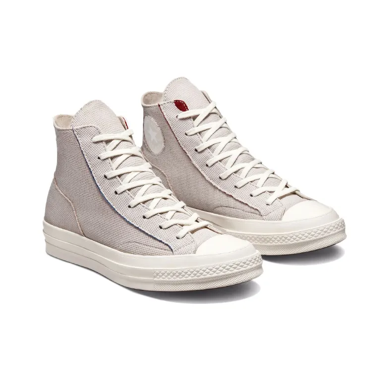 Chuck 70 Converse Tri Panel High 'Color Block Light Silver Pink Clay'-2