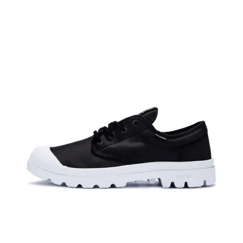 Palladium Pampa Oxford Lite Durable Breathable Low-Top Canvas Shoes Unisex Black