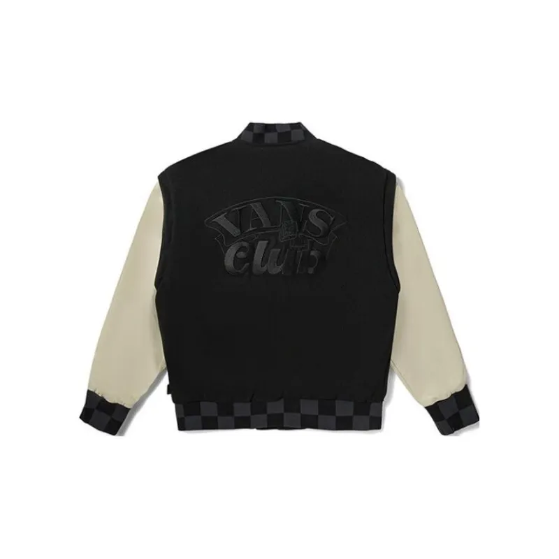 Vans CLUB BASEBALL Jackets Unisex Black-1