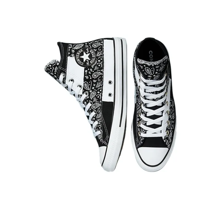 Converse Chuck Taylor All Star High 'Paisley Patchwork Black'-3