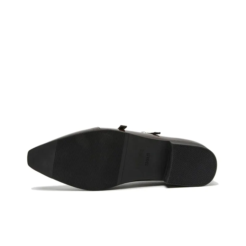 FLOSSIE Women's Casual Shoes Women's Low Top Black/Brown-11