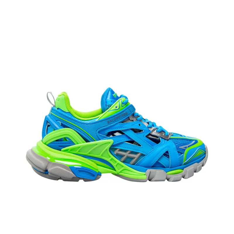 Balenciaga Track.2 Trainer 'Blue Green'-1