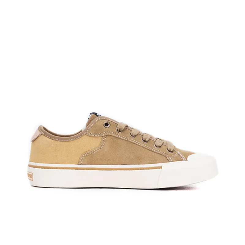 SEW BY SOU LAB Collection Canvas Shoes Unisex Brown Yellow-1