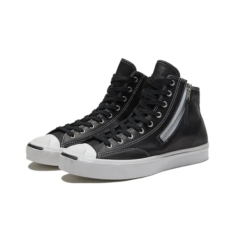 Converse Jack Purcell Zip 'Black White'-2
