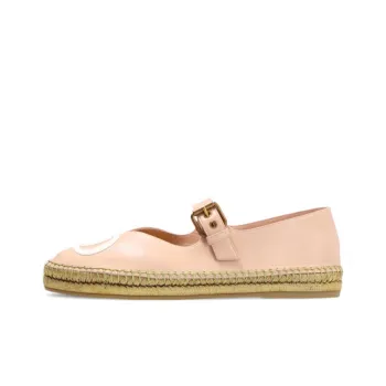 GUCCI Casual Single Shoes Women's Beige Pink