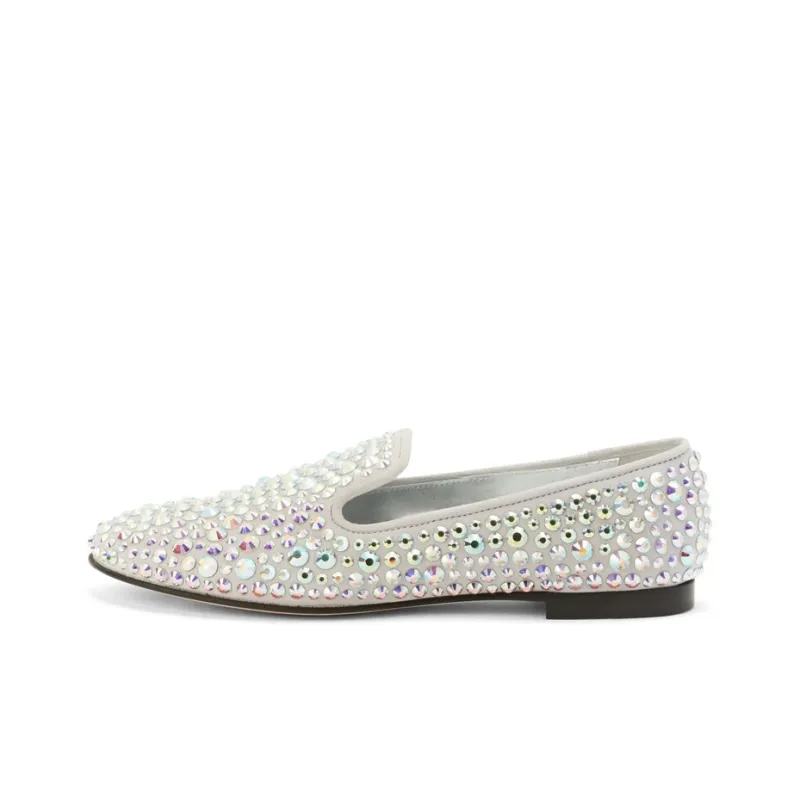 Giuseppe Zanotti/GZ Evangeline Loafers Women's Light Gray-0