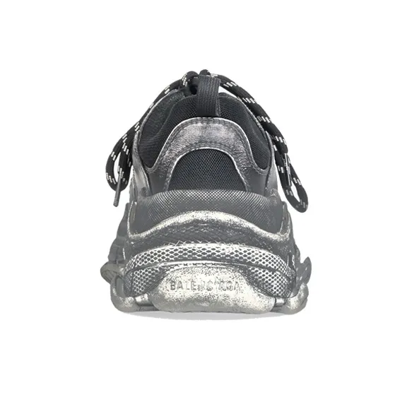Balenciaga Triple S Faded Black Women's-4