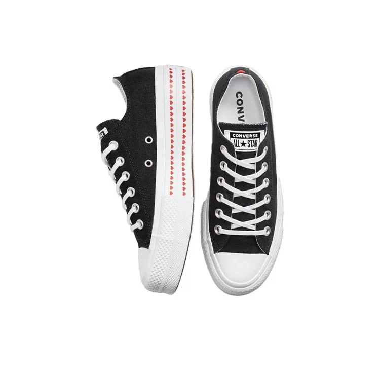 Converse Women's Chuck Taylor All Star Lift Low 'Love Fearlessly' Women's-4