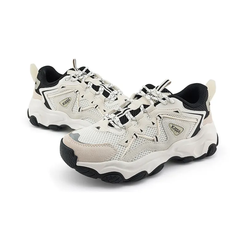 Kappa Low Top Chunky Sneakers Unisex Gray Black-3