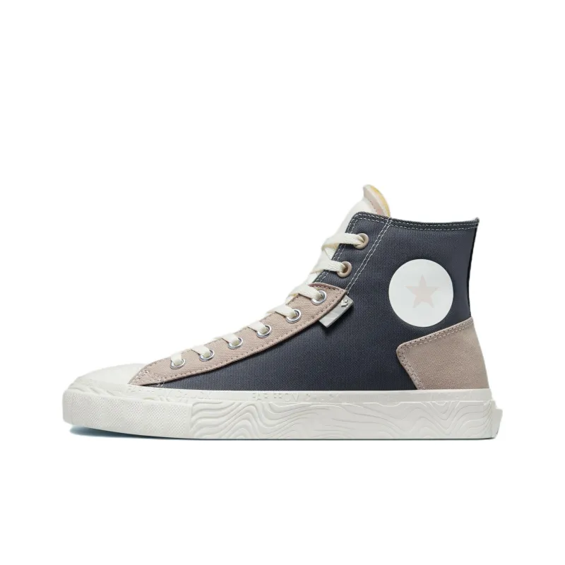 Converse Chuck Taylor Alt Star Anti-Slip Wear-Resistant High-Top Canvas Shoes Unisex Blue-0